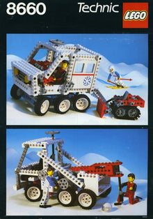 Set 8660 - Arctic Rescue Unit - De BrickPlaats
