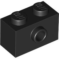 Part 86876 - Brick, Modified 1 x 2 with Stud on Side - De BrickPlaats