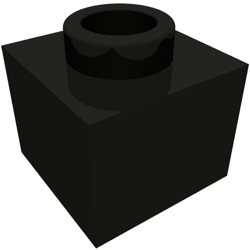 Part 86996 - Brick, Modified 1 x 1 x 2/3 with Open Stud - De BrickPlaats
