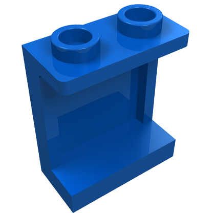 Part 87552 - Panel 1 x 2 x 2 with Side Supports - Hollow Studs - De BrickPlaats