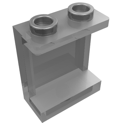 Part 87552 - Panel 1 x 2 x 2 with Side Supports - Hollow Studs - De BrickPlaats