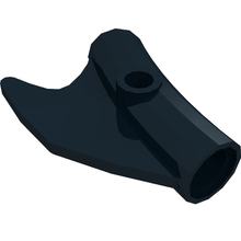 Part 87745 - Technic, Pin Connector Round Curved with Fin and Hole - De BrickPlaats