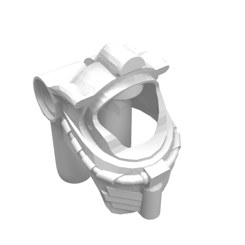 Part 87754 - Minifigure, Headgear Helmet Underwater / Space with Air Tanks - De BrickPlaats