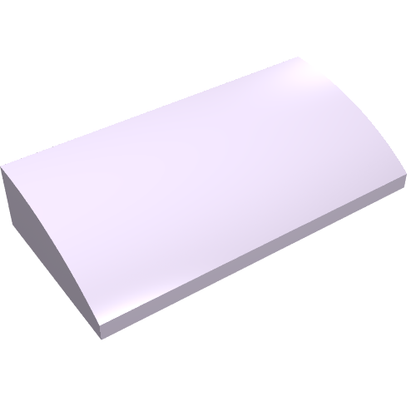 Part 88930 - Slope, Curved 2 x 4 x 2/3 with Bottom Tubes - De BrickPlaats