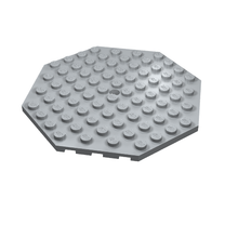 Part 89523 - Plate, Modified 10 x 10 Octagonal with Hole - De BrickPlaats