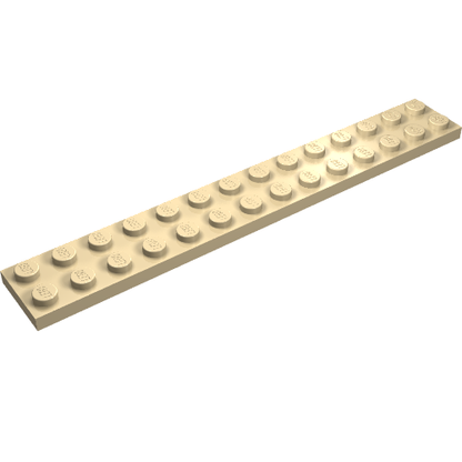 Part 91988 - Plate 2 x 14 - De BrickPlaats