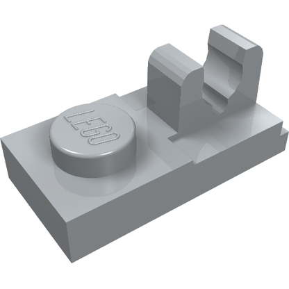 Part 92280 - Plate, Modified 1 x 2 with Clip with Center Cut on Top - De BrickPlaats