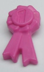 Part 92355e - Friends Accessories Award Ribbon with Number 1 - De BrickPlaats