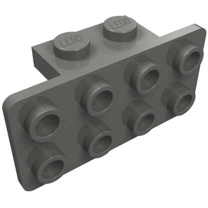 Part 93274 - Bracket 1 x 2 - 2 x 4 - De BrickPlaats