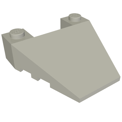 Part 93348 - Wedge 4 x 4 Taper with Stud Notches - De BrickPlaats