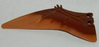 Part 98088pb01 - Dinosaur Wing Pteranodon - Left with Marbled Medium Nougat Edge Pattern - De BrickPlaats