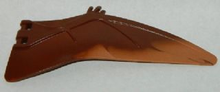 Part 98089pb01 - Dinosaur Wing Pteranodon - Right with Marbled Medium Nougat Edge Pattern - De BrickPlaats