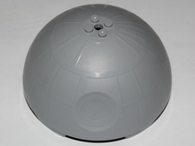 Part 98114 - Cylinder Hemisphere 11 x 11, Studs on Top - Death Star Half with Superlaser (9676) - De BrickPlaats