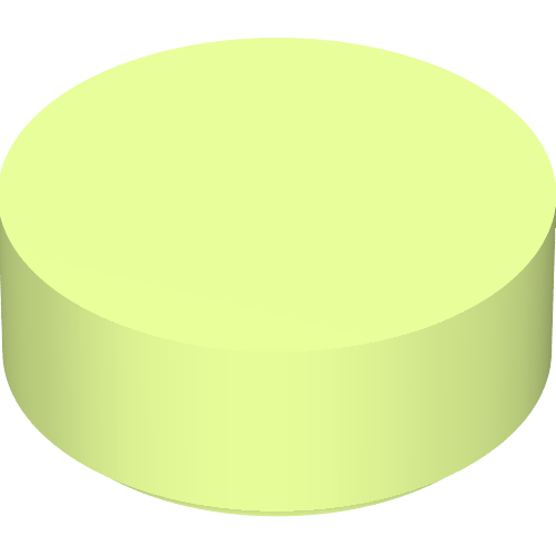 Part 98138 - Tile, Round 1 x 1 - De BrickPlaats