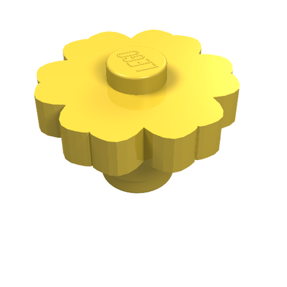 Part 98262 - Plant Flower 2 x 2 Rounded - Solid Stud - De BrickPlaats