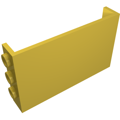 Part 98280 - Panel 1 x 6 x 3 with Studs on Sides - De BrickPlaats