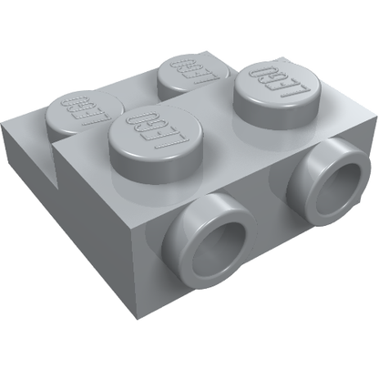 Part 99206 - Plate, Modified 2 x 2 x 2/3 with 2 Studs on Side - De BrickPlaats