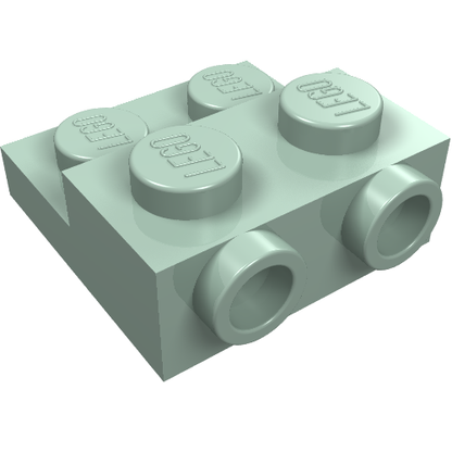 Part 99206 - Plate, Modified 2 x 2 x 2/3 with 2 Studs on Side - De BrickPlaats