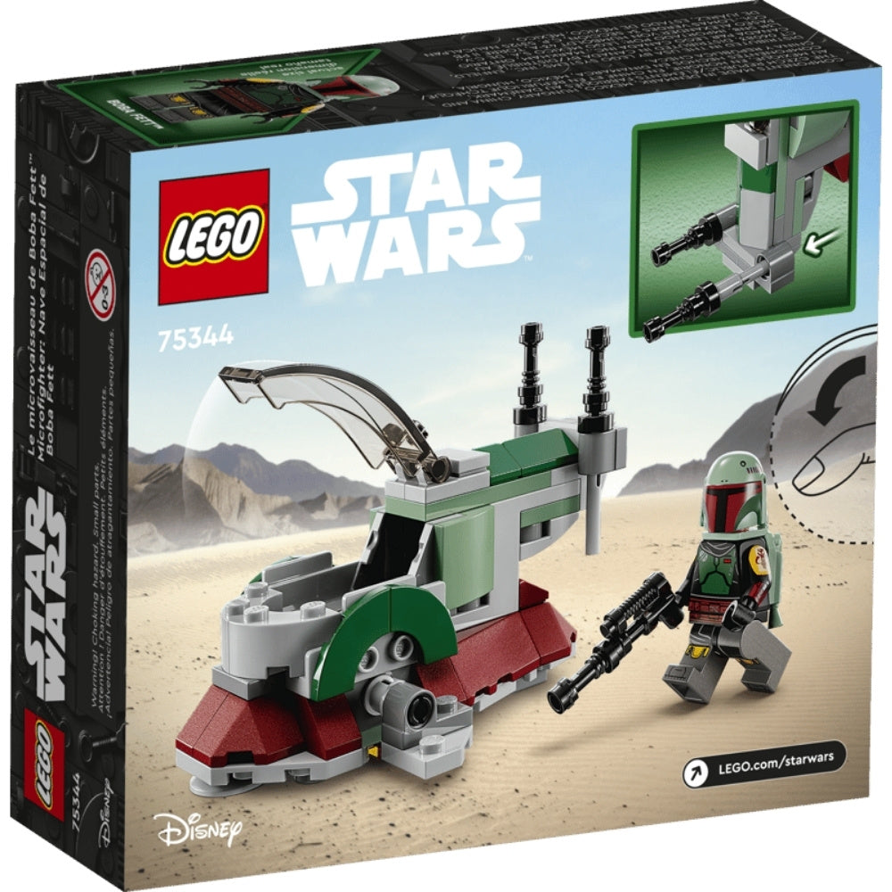 LEGO® Star Wars™ Boba Fett's Starship™ Microfighter 75344 Building Toy Set