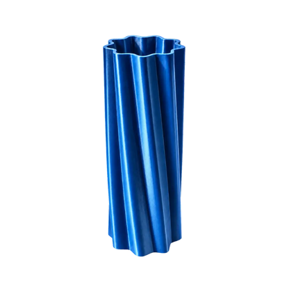Vaas voor LEGO® bloemen Metallic Blauw Large