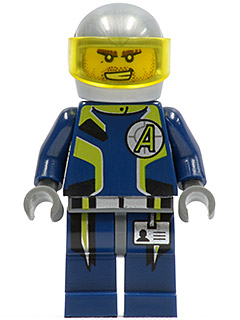 Minifig agt006 - Agent Charge - Helmet - De BrickPlaats