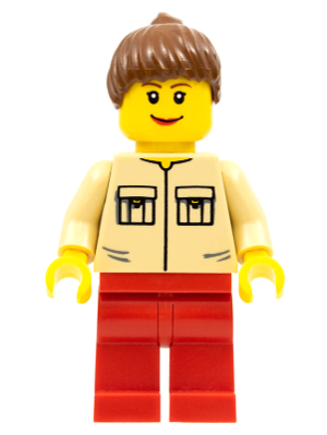 Minifig cty0135 - Farm Hand, Female - De BrickPlaats