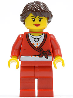 Minifig fst017 - FIRST LEGO League (FLL) Nature's Fury Female - De BrickPlaats
