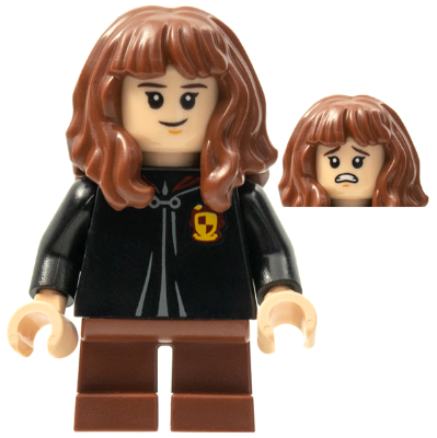 Minifig hp253 - Hermione Granger - Black Torso Gryffindor Robe - De BrickPlaats