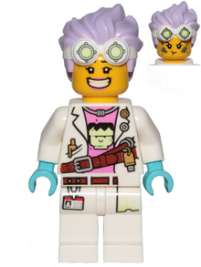 Minifig hs002 - J.B. Watt - Large Smile / Annoyed - De BrickPlaats