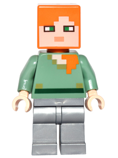 Minifig min026 - Alex - Flat Silver Legs - De BrickPlaats