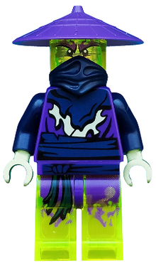 Minifig njo0141 - Ghost Warrior Cowler / Pyrrhus / Cyrus - De BrickPlaats