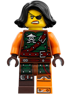 Minifig njo0219 - Cyren - Belt Outfit - De BrickPlaats