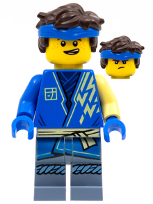 Minifig njo0729 - Jay - Core, Hair - De BrickPlaats