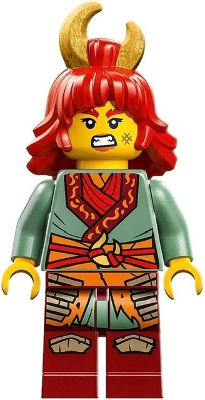 Minifig njo0823 - Wyldfyre - Sand Green Robe - De BrickPlaats