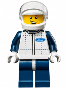 Minifig sc022 - Ford Mustang GT Driver - De BrickPlaats