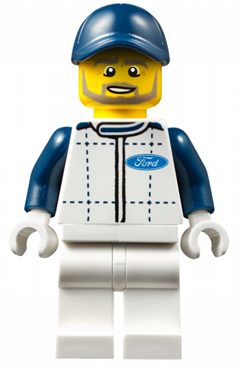 Minifig sc039 - Ford Race Marshal - De BrickPlaats