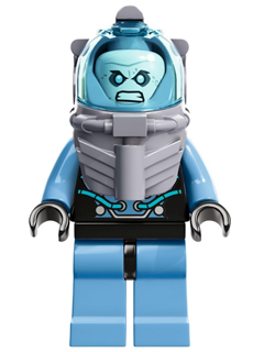 Minifig sh0049 - Mr. Freeze, Medium Blue - De BrickPlaats
