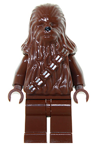 Minifig sw0011 - Chewbacca (Brown) - De BrickPlaats