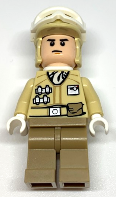 Minifig sw0259 - Hoth Rebel Trooper (Orange Chin Dimple) - De BrickPlaats