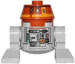 Minifig SW0565 - Astromech Droid, C1-10P - De BrickPlaats
