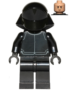 Minifig sw0671 - First Order Crew Member (Fleet Engineer / Gunner) - Light Nougat Head - De BrickPlaats