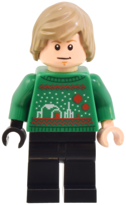Minifig sw1382 - Luke Skywalker - Holiday Sweater - De BrickPlaats
