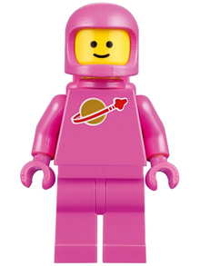 Minifig tlm108 - Classic Space - Dark Pink with Air Tanks and Updated Helmet (Lenny) - De BrickPlaats