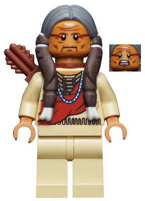 Minifig tlr007 - Chief Big Bear - De BrickPlaats