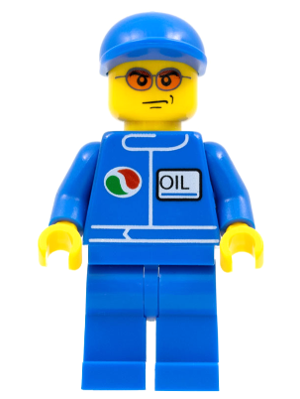 Minifig tls034 - LEGO Brand Store Male, Octan (no back printing) {Stratford} - De BrickPlaats