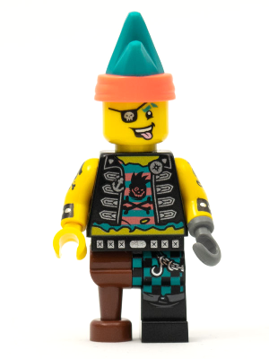 Minifig vid016 - Punk Pirate - De BrickPlaats