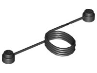 Part x127c30pb01 - String with End Studs (30L Overall) with (Same Color) Studs Pattern - De BrickPlaats
