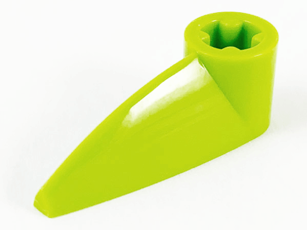 Part x346 - Bionicle 1 x 3 Tooth with Axle Hole (Bohrok Eye) - De BrickPlaats
