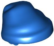 Part x70 - Minifigure, Headgear Hat, Cloth Wrap / Bandana with Single Tail in Back - De BrickPlaats
